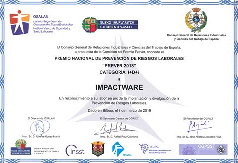 Premio NCL Prevención Riesgos Laborales