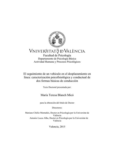 Doctorado Univ. València